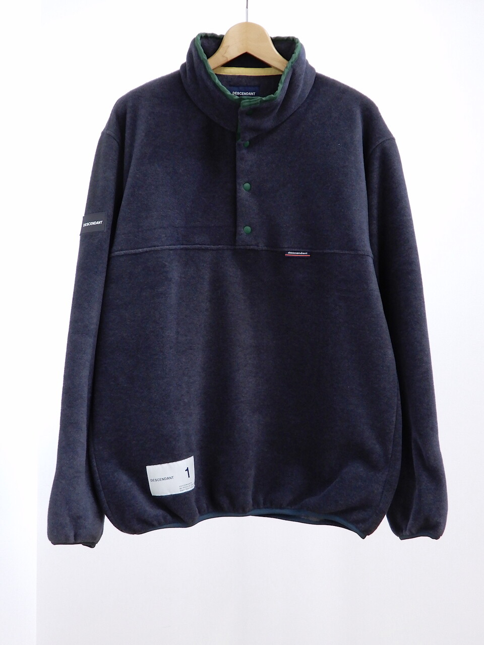 DESCENDANT 20AW SEMAPHORE CREW NECK SS｜メンズ