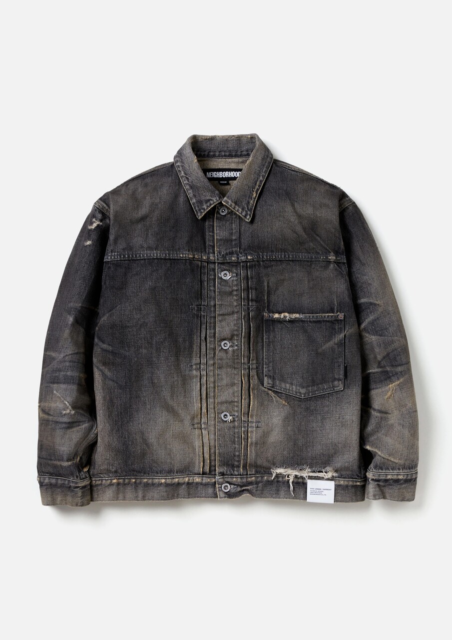 ジャケット・アウター NEIGHBORHOOD 24AW WASHED COVERALL JACKET 参考上代50600円 NEIGHBORHOOD 24AW WASHED COVERALL JACKET