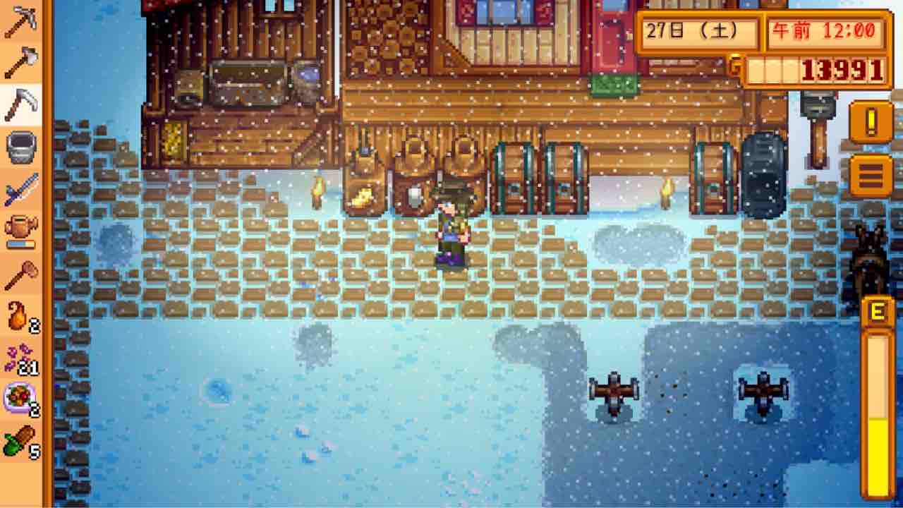 スターデューバレー 一年目冬おわり のそのそ