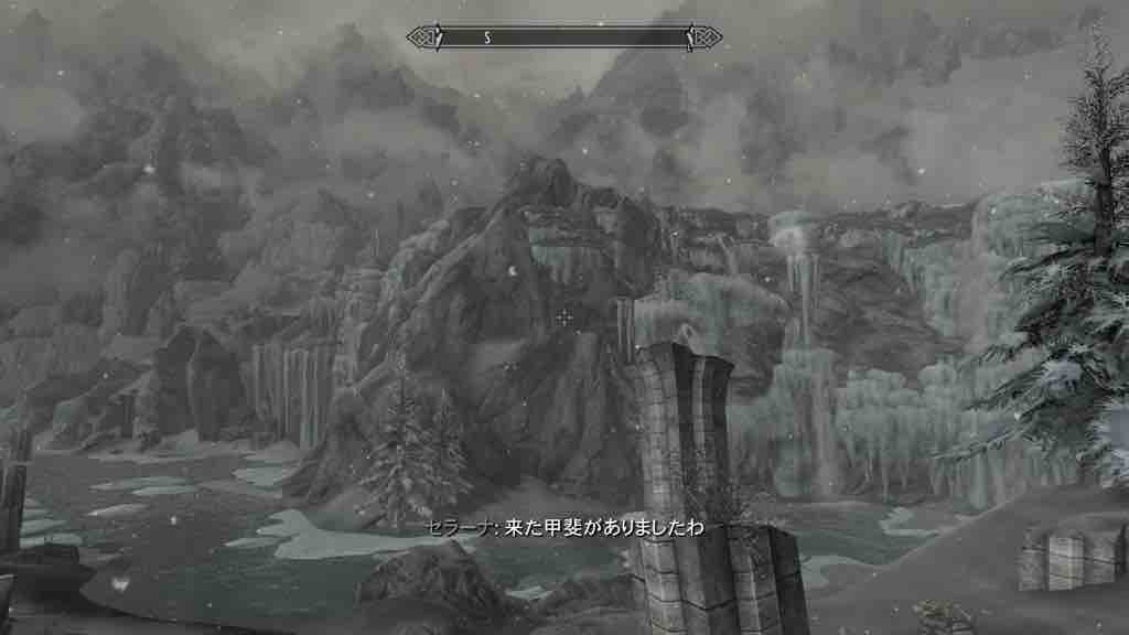 スカイリム プレイ日記29 ダークフォール洞窟 洞窟 のそのそ