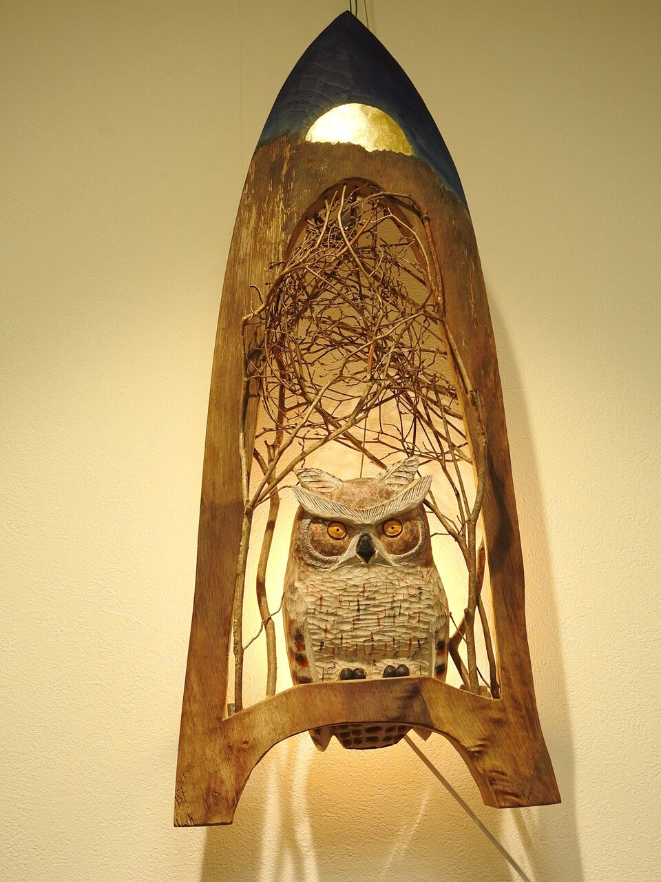 松田政斗 ふくろう 但馬木彫 松田政斗 ふくろう 但馬木彫