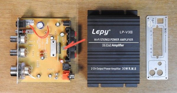 Lepy LP-V3S Hi-Fi ステレオパワーアンプ本体のみ、オペアンプ付き Lepy LP-V3S Hi-Fi ステレオパワーアンプ本体のみ、オペアンプ付き