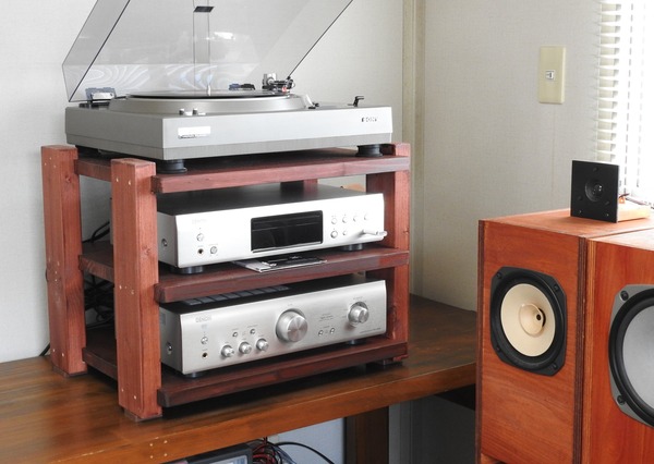 オーディオラック 自作 長岡式