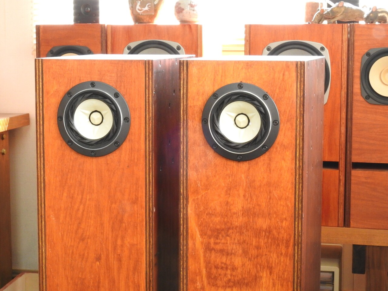 新しいエルメス バックロードホーンスピーカー FOSTEX FOSTEX設計