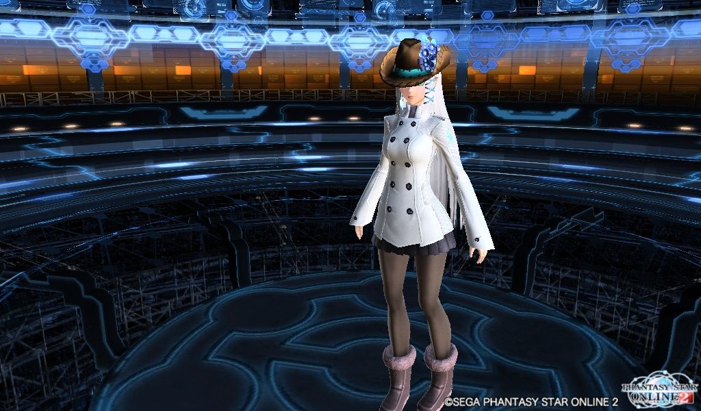 アークスコートf雪 Pso2コーデ