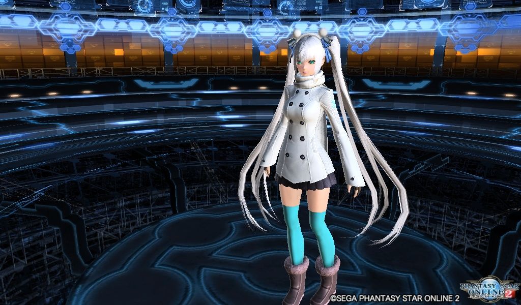 アークスコートf雪 その2 Pso2コーデ