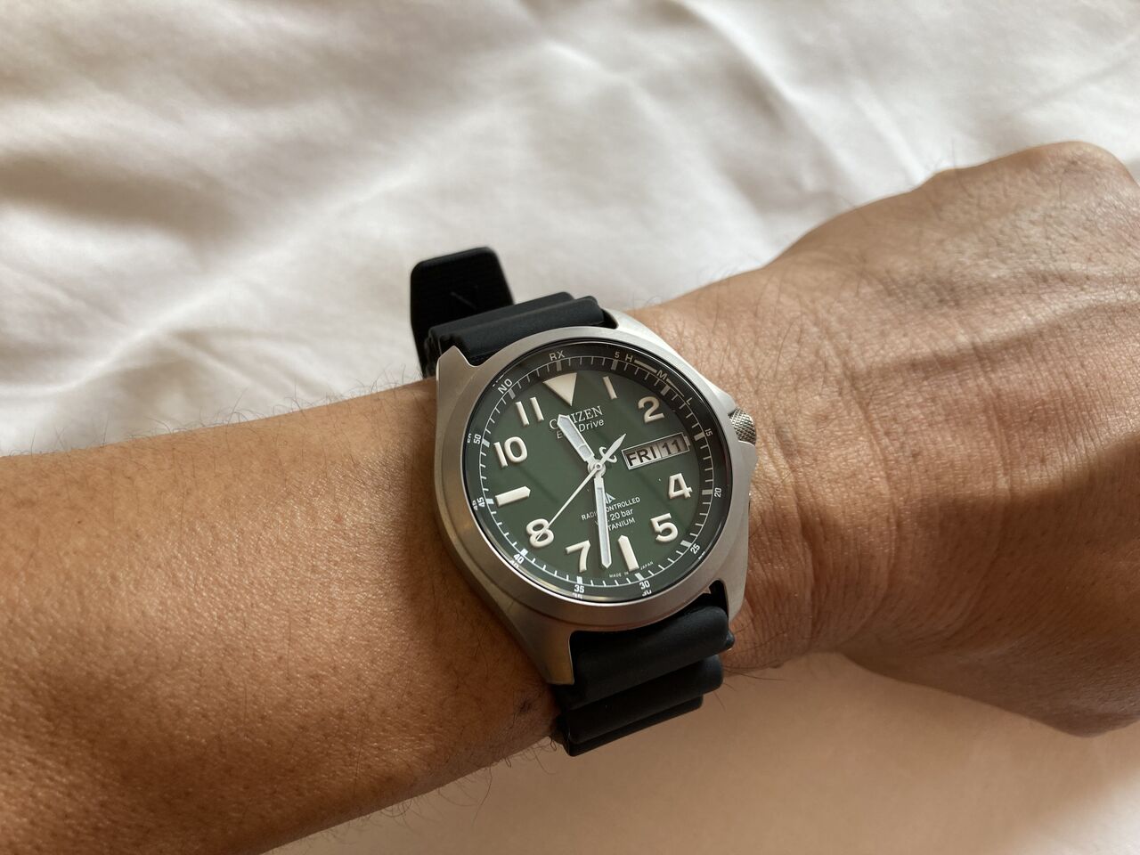 Citizen Pmd56 2951 ベルト交換 今日も明日も さすらい