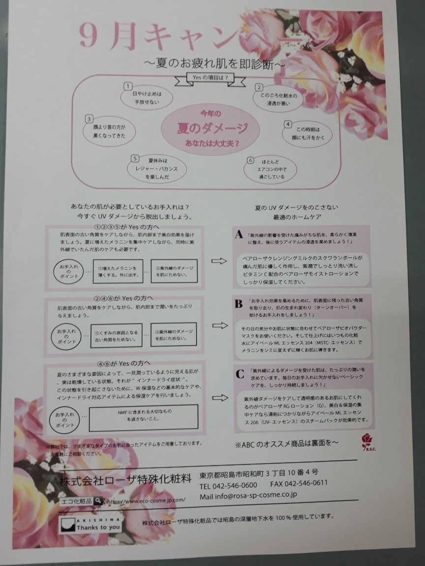 感性とデザイン 株式会社ローザ特殊化粧料ブログ 感性とデザイン 株式会社ローザ特殊化粧料ブログ