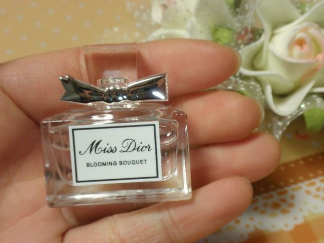 ディオールの香水 「ミス ディオール ブルーミング ブーケ」を使ってみました☆ : 私の好きなもの