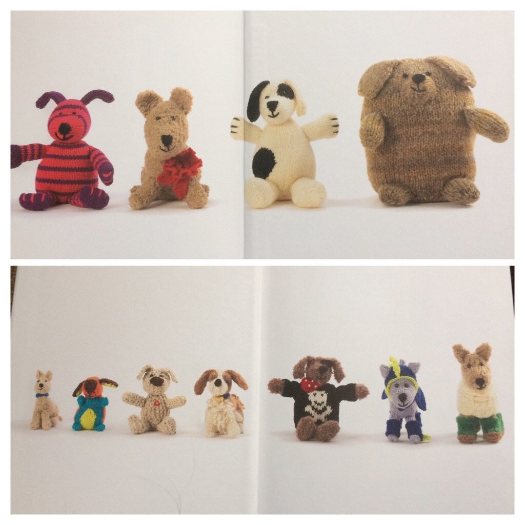 犬の編みぐるみの本 バラと手作りの日々