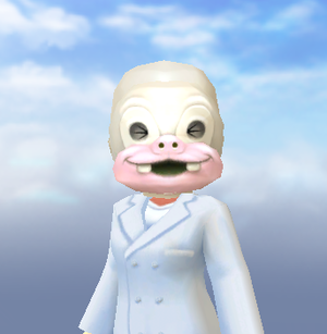 +白塗り仮面