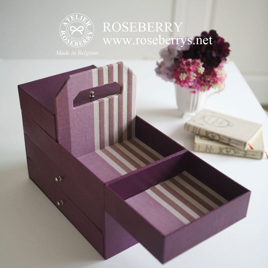 お裁縫箱のカルトナージュ : ROSEBERRY DIARY