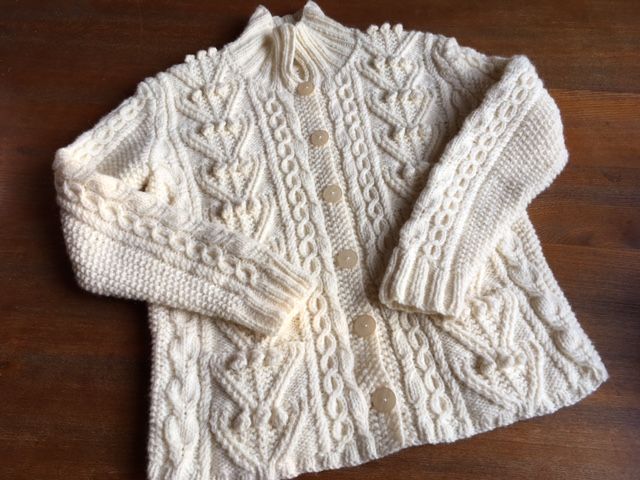 人気ランキング 三國万里子さんのAran Cardigan : Le Roman de Rose 別館 カーディガン