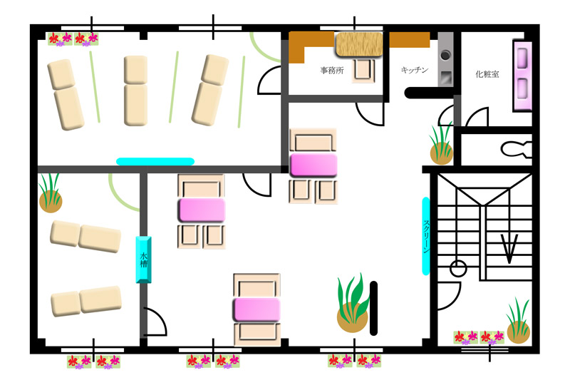 間取り図 ロズまりの軌跡 ２ ロズまり スタッフブログ