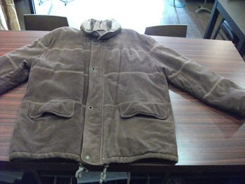 ダウンジャケット 『身幅~AH~袖幅つめ』