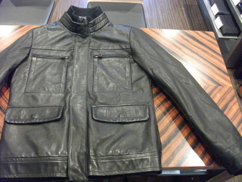 レザーブルゾン 『身幅~AH~袖巾つめ、肩幅つめ』