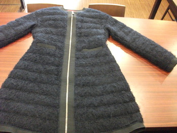 ダウンコート 『身幅~AH~袖幅つめ』