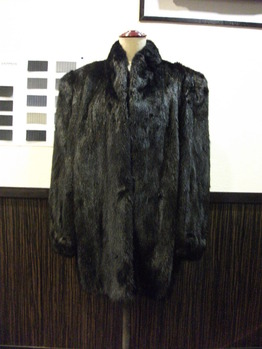 毛皮(ファーコート)　『身幅～AH～袖巾つめ、肩幅つめ』