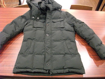 ダウンジャケット 『身幅~AH~袖幅つめ』