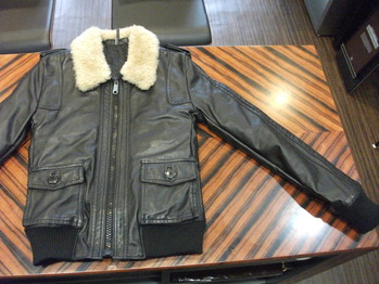 レザージャケット 『身幅~AH~袖口つめ、肩幅詰め、着丈詰め』