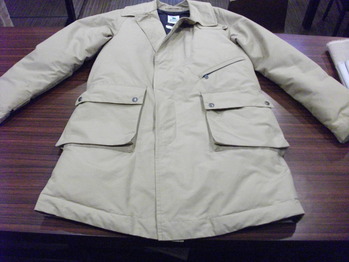 ダウンジャケット 『身幅~AH~袖幅つめ』