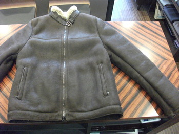 ムートンジャケット 『身幅~AH~袖巾つめ、肩幅つめ』