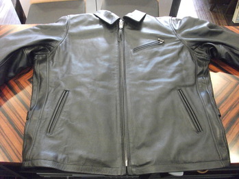 レザージャケット 『身幅~AH~袖幅出し』