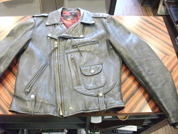 レザージャケット 『身幅~AH~袖巾つめ、肩幅つめ』