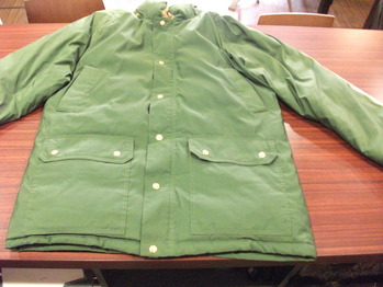 ダウンジャケット　『身幅～AH～袖幅つめ』