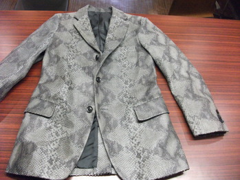 レザージャケット 『身幅~AH~袖幅つめ、肩幅詰め、上で袖丈詰め』