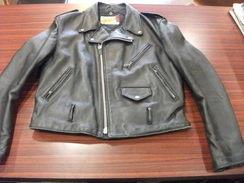 レザージャケット 『身幅~AH~袖幅つめ』