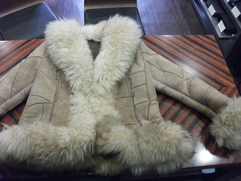 ムートンジャケット 『身幅~AH~袖巾つめ、着丈つめ』