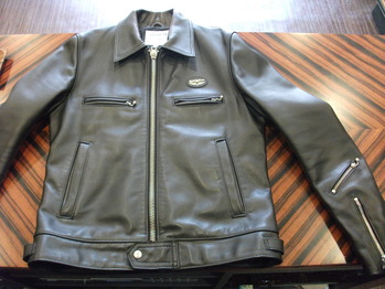 レザージャケット 『身幅~AH~袖巾つめ&着丈つめ』