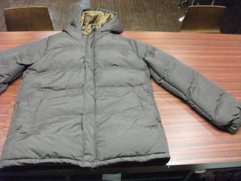 ダウンジャケット 『身幅~AH~袖幅つめ、肩幅詰め、上で着丈詰め』