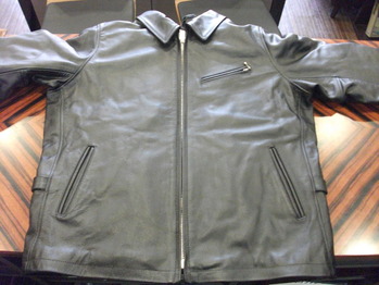 レザージャケット 『身幅~AH~袖幅出し』