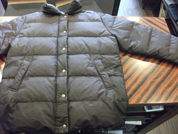 ダウンジャケット 『身幅~AH~袖巾つめ、肩幅つめ』