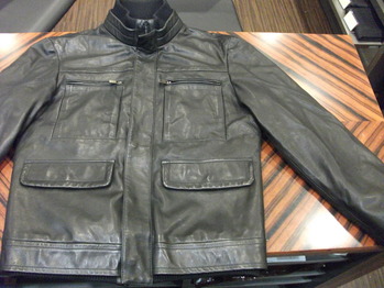 レザーブルゾン 『身幅~AH~袖巾つめ、肩幅つめ』