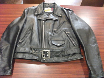 レザージャケット 『身幅~AH~袖幅つめ、ベルト取り』