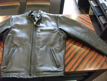 レザージャケット 『身幅~AH~袖巾つめ』