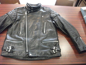 レザージャケット 『身幅~AH~袖幅つめ』