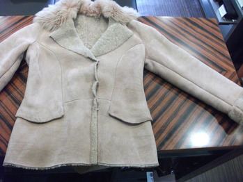 ムートンジャケット 『身幅~AH~袖巾つめ、肩幅つめ』