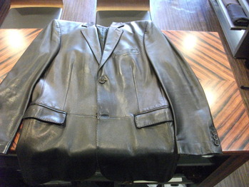 レザージャケット 『身幅~AH~袖幅つめ、肩幅つめ、着丈つめ』