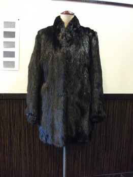 毛皮(ファーコート)　『身幅～AH～袖巾つめ、肩幅つめ』
