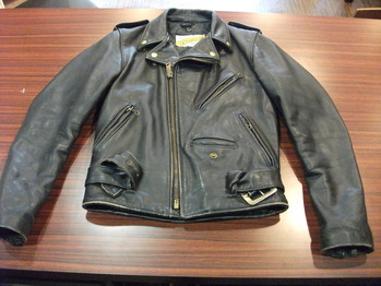 レザージャケット 『身幅~AH~袖幅つめ』