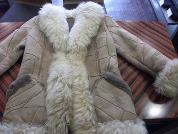 ムートンジャケット 『身幅~AH~袖巾つめ、着丈つめ』