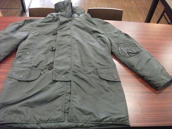 ミリタリーコート 『身幅~AH~袖幅つめ』