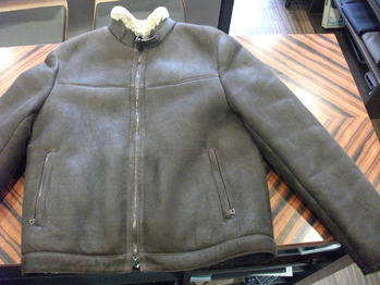 ムートンジャケット 『身幅~AH~袖巾つめ、肩幅つめ』