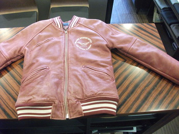 レザーブルゾン 『身幅~AH~袖巾つめ』