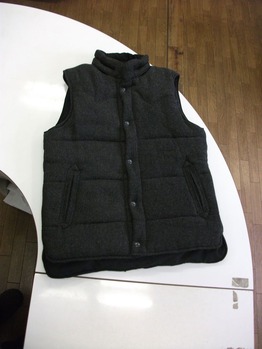 ダウンベスト 『身幅~AH~裾幅つめ、着丈つめ』