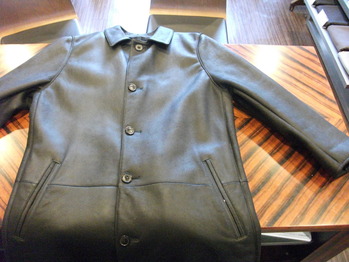 ムートンジャケット　『身幅～AH～袖巾つめ、肩幅つめ』